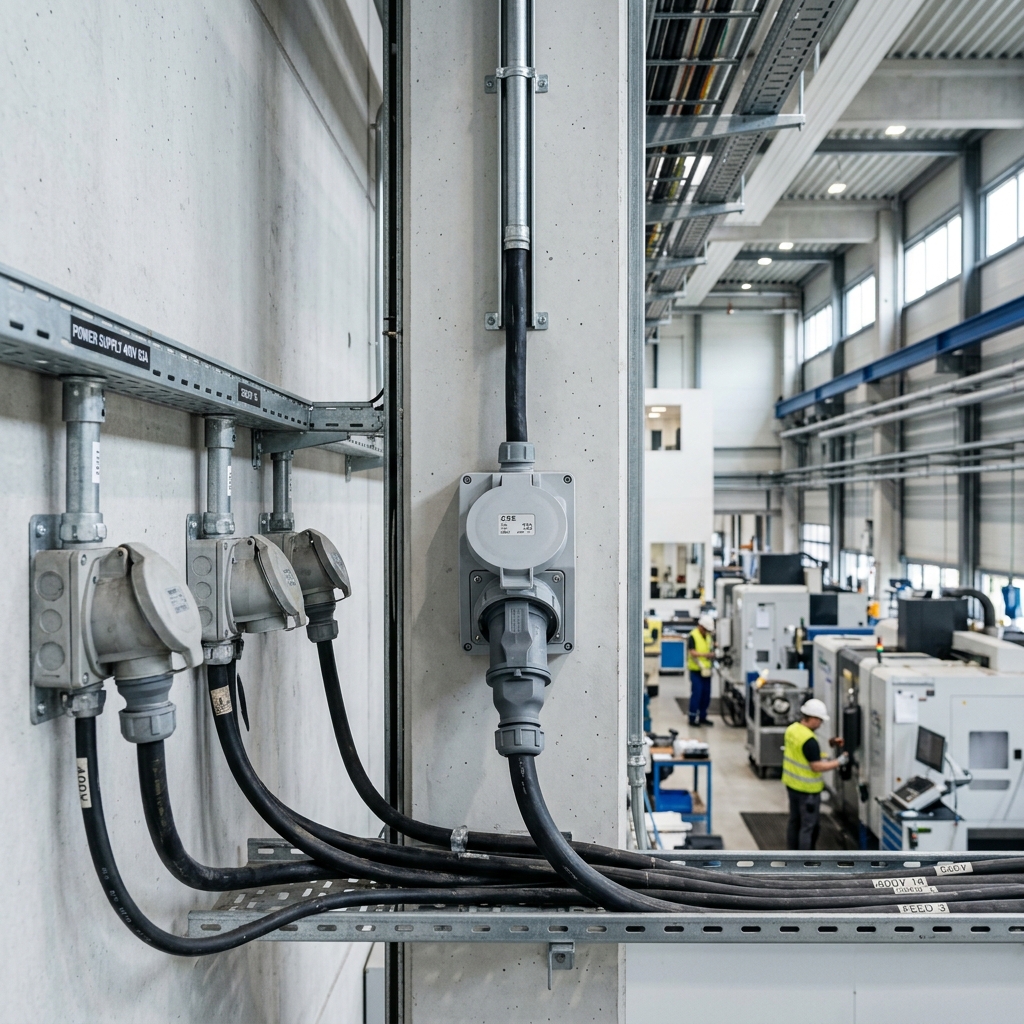 Instalações e Tomadas Industriais